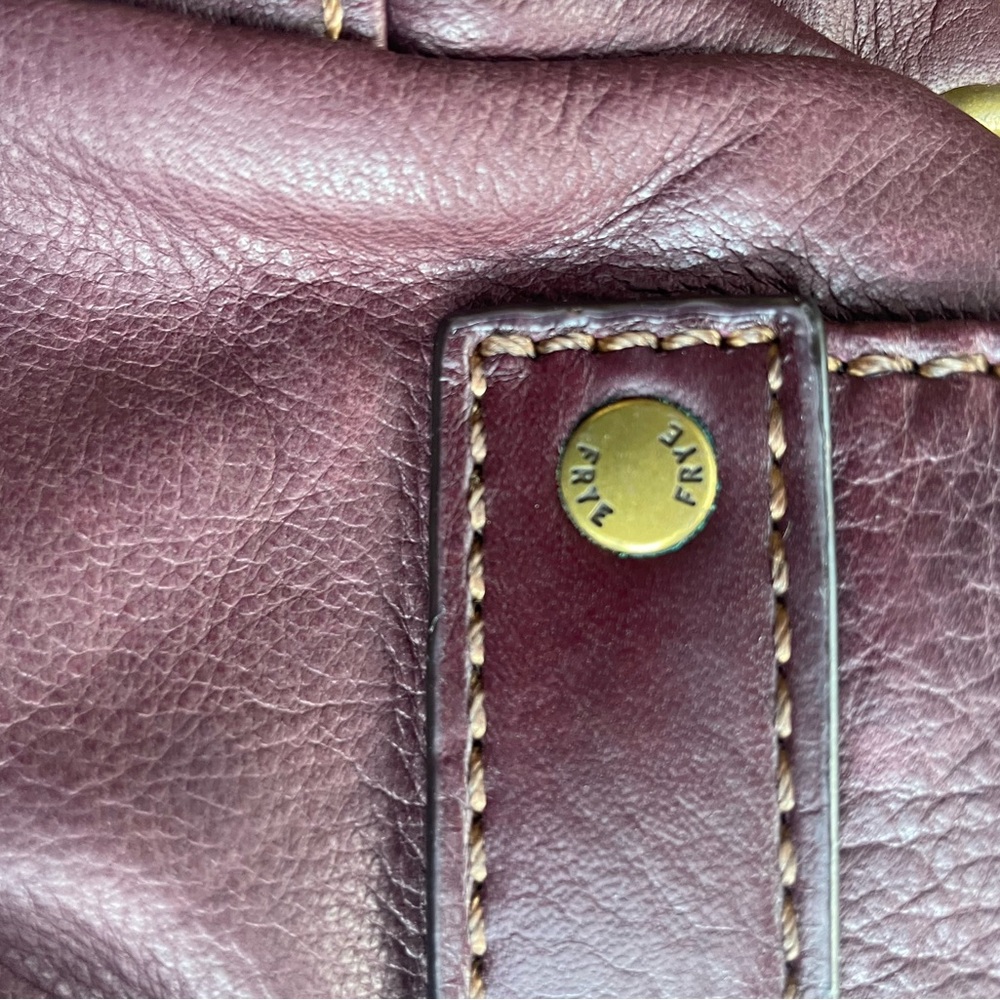 NWT Frye Jenny Leather Backpack - Brown - Picture 7 of 11